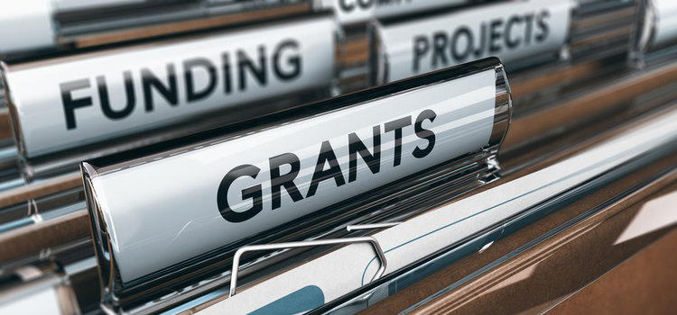 Filing Folder Marked Grants