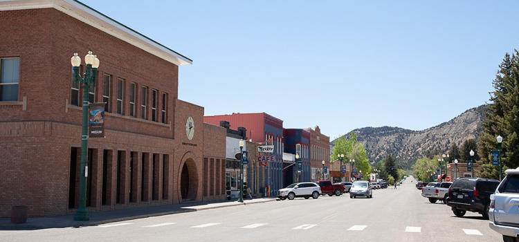 View of a Downtown Main Street