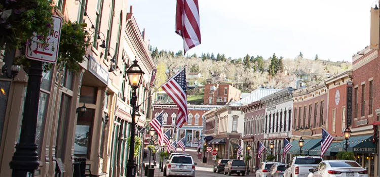 View of a Revitalized Colorado Main Street